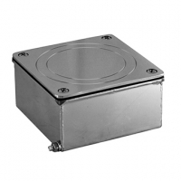 Розподільча коробка квадрат. нерж.