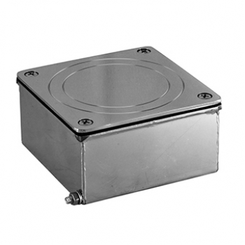 Розподільча коробка квадрат. нерж.