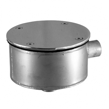 Розподільча коробка кругла нерж.