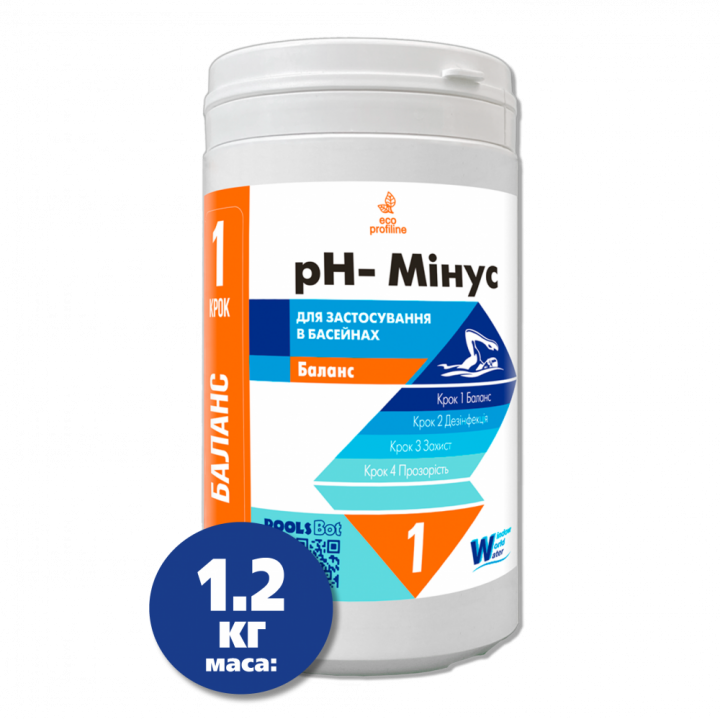 Ph Мінус 1,2 кг - Засіб для зниження рівня рн