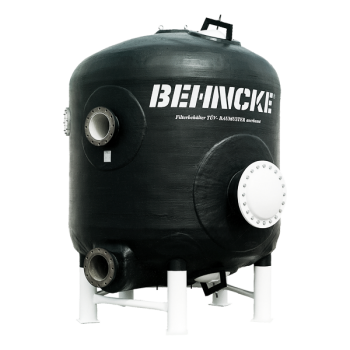 Фильтрационный бак TYP 7010 1200x2600мм (бок. вент., подключ. DN125/DN125)