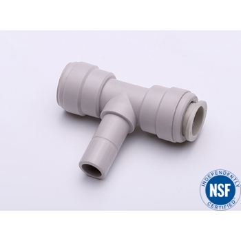 1820-D Фитинг Т-образный (трубка-стержень-трубка) 1/2"-1/2"-3/8", (код 1469)