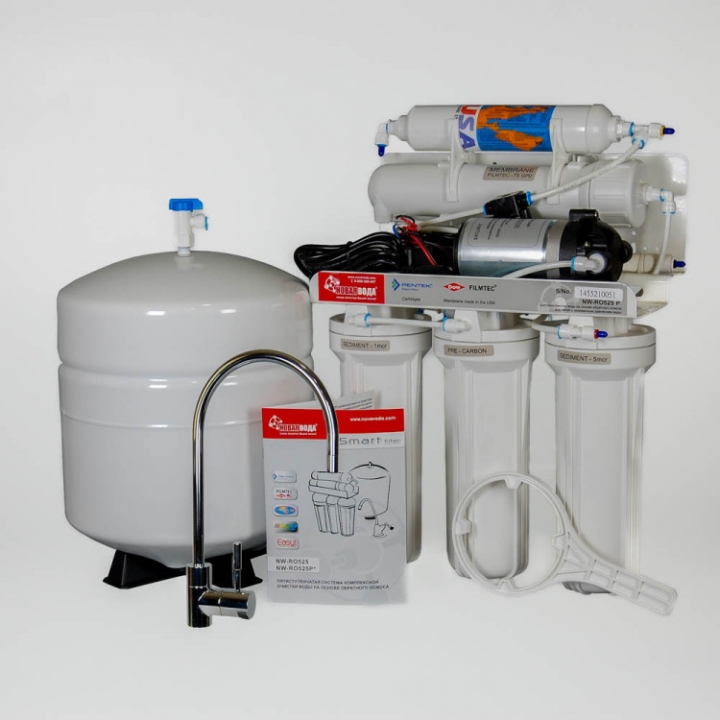 Зворотній осмос Нова Вода NW-RO525P SMART з насосом