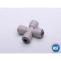 1808-A Фітинг хрестоподібний (трубка) 1/4", (код 1429)