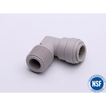 1817-B Фитинг угловой (трубка-резьба внешняя) 3/8", (код 1686)