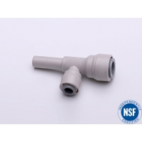 1820-Е Фитинг Т-образный (трубка-трубка-стержень) 3/8"-1/4"-3/8", (код 1470)