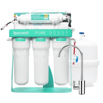 Зворотній осмос Ecosoft PURE AquaCalcium Mint з помпою на станині (MO675PSMACECO)